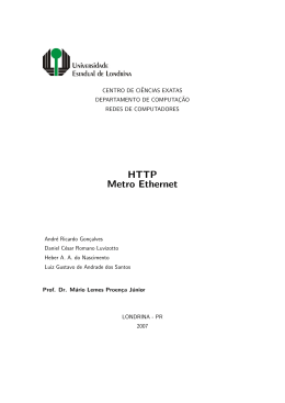 HTTP Metro Ethernet