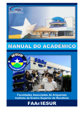 Manual do Acadêmico