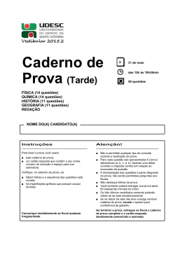 Prova Objetiva