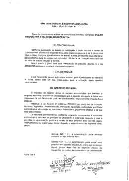 GMX CONSTRUTORA E INCORPORADORA LTDA CNPJ: 12.619