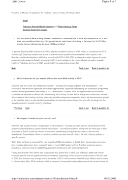 Página 1 de 7 Latin Lawyer 06/03/2015 http://latinlawyer.com
