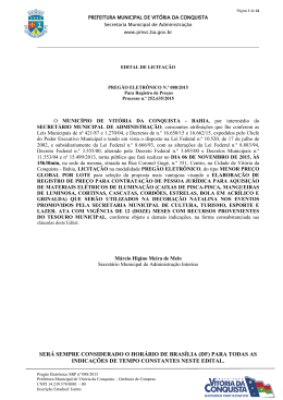 ser&aacute; sempre considerado o hor&aacute;rio de bras&iacute;lia
