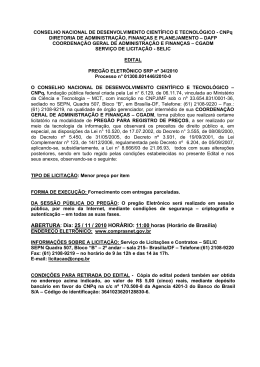 Licita&ccedil;&atilde;o