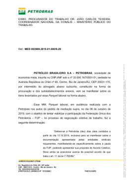 resposta da petrobr&aacute;s