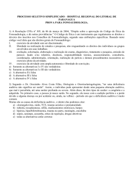 Fonoaudiologia