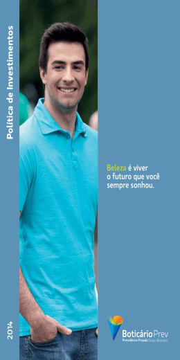 Política de Investimentos - Previdência Privada