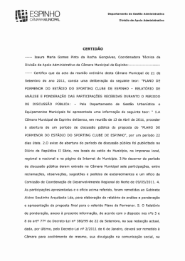 i N Departamento de Gest&atilde;o Administrativa