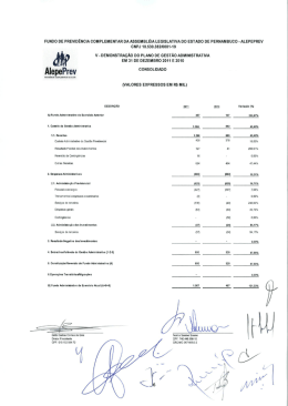 DEMONSTRA&Ccedil;&Atilde;O DO PLANO DE GEST&Atilde;O ADMINISTRATIVA EM
