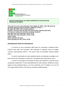 RESUMOl projeto pedag&oacute;gico tecn&oacute;logo IFRS Campus Avan&ccedil;ado