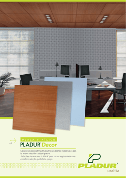 Placa Vinilica Pladur Decor