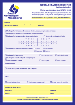 Odontológico - RX Mangabeiras