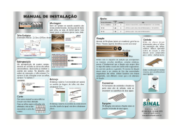 MANUAL DE - Telhas Ecológicas