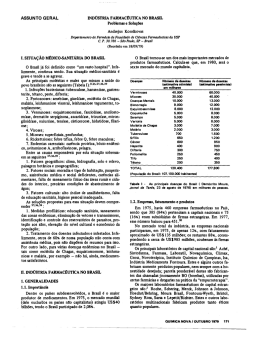 ASSUNTO GERAL - Química Nova - Sociedade Brasileira de Química