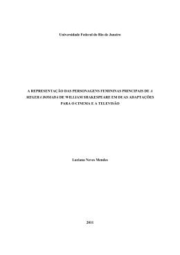 Disserta&ccedil;&atilde;o Luciana Neves Mendes - Faculdade de Letras