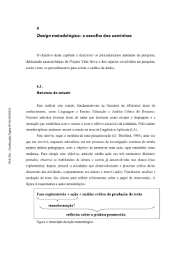 4 Design metodol&oacute;gico: a escolha dos caminhos - Maxwell - PUC-Rio