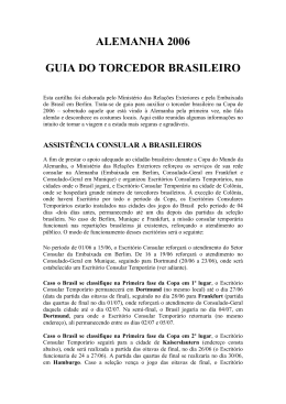 GUIA DO TORCEDOR - Consulado