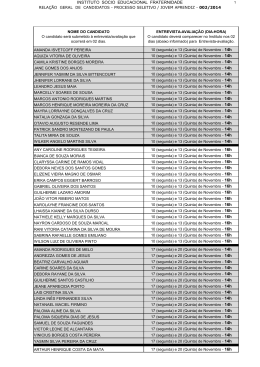 CLASSIFICA&Ccedil;&Atilde;O E RESULTADO 002-2014