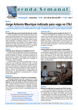 Jorge Antonio Maurique indicado para vaga no CNJ