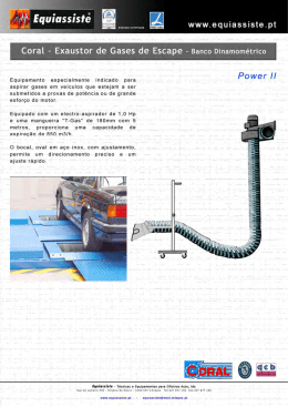 Equipamento especiaimente indicado para _ __ _