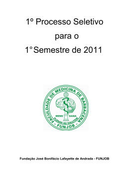 Edital Medicina Barbacena 201101