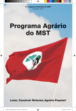 Cartilha-Programa-agr&aacute;rio-do-MST