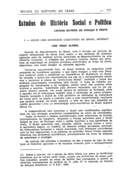 Estudos de Hist&oacute;ria Social e Pol&iacute;tica