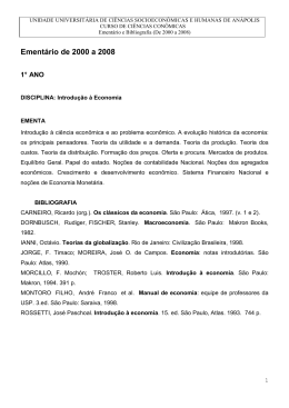 Ement&aacute;rio de 2000 a 2008