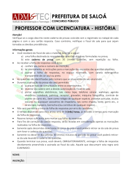 Professor com Licenciatura