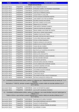 Educação Física Licenciatura Vespertino