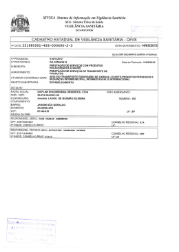 Alvar&aacute; Sanit&aacute;rio VISA Guarulhos