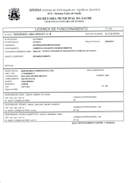 .SIVISA .Sistema de I nfar`maçâ`o em nglânc/à Sam`fdr/b