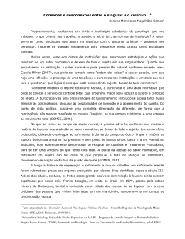 Confira - Conselho Regional de Psicologia de Minas Gerais