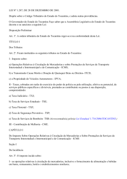 lei n&ordm; 1.287, de 28 de dezembro de 2001