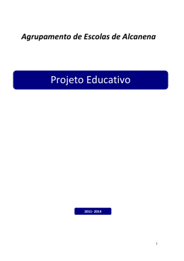 Projeto Educativo