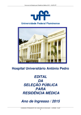 edital - Uff - Universidade Federal Fluminense