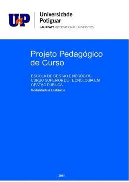 do projeto pedagógico