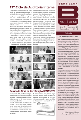 Edi&ccedil;&atilde;o 40 (Dezembro/2011)