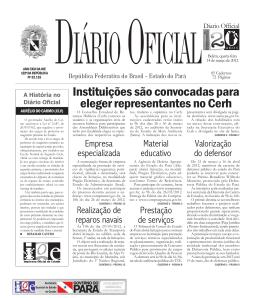 Di&aacute;rio Oficial