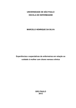 Experi&ecirc;ncias e expectativas de enfermeiras em rela&ccedil;&atilde;o ao cuidado