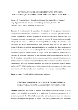 1 POTENCIAIS USOS DE SENSORES PORT&Aacute;TEIS &Oacute;PTICOS NA
