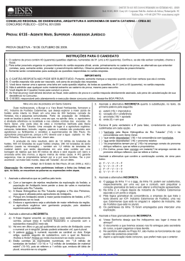PROVA: 6135 - A w