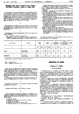 Portaria n.&ordm; 743/93 de 16 de Agosto
