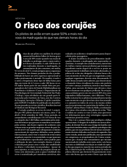 O risco dos corujões - Revista Pesquisa FAPESP