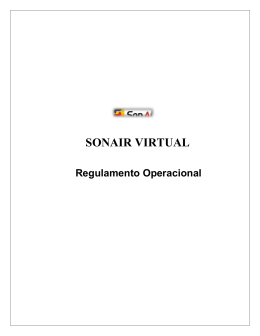 SONAIR VIRTUAL - AVAGroup Virtual Aviation