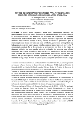 REVISTA CONEX&Atilde;O SIPAER, v.2, n.1 - final