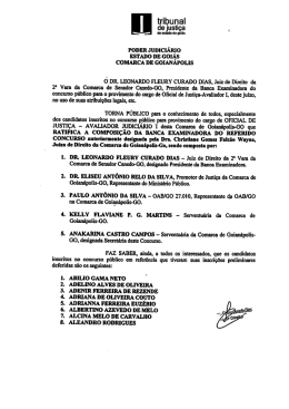 Tribunal de Justi&ccedil;a do Estado de Goi&aacute;s