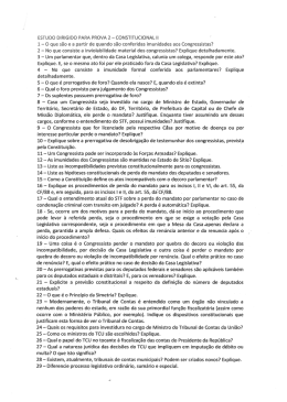 ESTUDO DlRlGlDO PARA PROVA 2 - CONSTITUCIONAL li 1