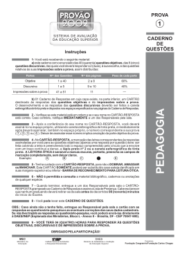PEDAGOGIA - Prova 1 - completa.p65