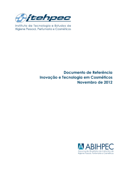 Documento de Refer&ecirc;ncia Inova&ccedil;&atilde;o e Tecnologia em