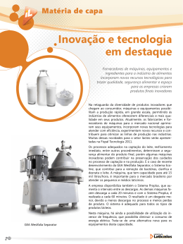 Inova&ccedil;&atilde;o e tecnologia em destaque